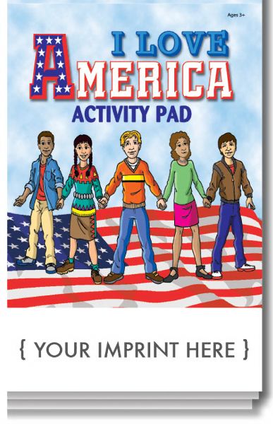 Main Product Image for I Love America Activity Pad