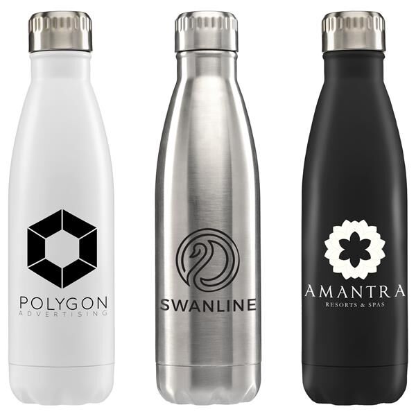 Main Product Image for Ibiza - 17 Oz Double Wall Stainless Bottle - Silkscreen