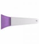 Ice Scraper Fundraiser -7" - White/Violet