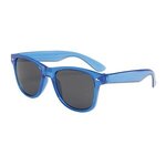 Iconic "Eye Candy" Sunglasses - Translucent Blue