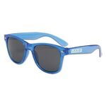 Iconic "Eye Candy" Sunglasses - Translucent Blue