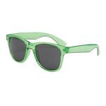 Iconic "Eye Candy" Sunglasses - Translucent Green
