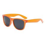 Iconic "Eye Candy" Sunglasses - Translucent Orange