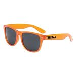 Iconic "Eye Candy" Sunglasses - Translucent Orange
