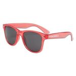 Iconic "Eye Candy" Sunglasses - Translucent Red