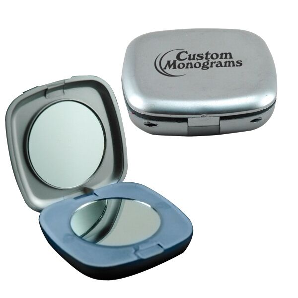 Main Product Image for Illuminated Square Compact Mirror