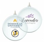 Buy Imprinted Acrylic Ornaments Suncatchers - Round