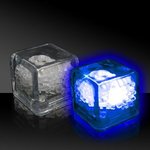 Imprinted Liquid Activated Light Up Ice Cubes - Blue