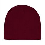 In Stock Knit Beanie - Maroon
