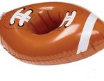 Inflatable Football Floating Coaster - Brown-white