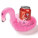 Inflatable Pink Flamingo Floating Coaster -  