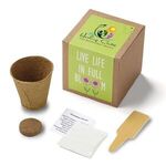 Inspirational Live Life Growable Seed Planter Kit -  