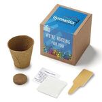 Inspirational Rooting For You Growable Seed Planter Kit - Brown