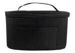 Insulated Bento Box Carrying Case - Black With Black
