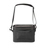 Intrepid Water Resistant 6-Can Cooler Bag - Black