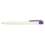 iPROTECT Antibacterial Pen - White With Purple