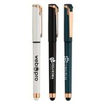 Buy Custom Printed Islander Pearl Rose Gold Stylus Gel Pen
