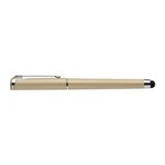 Islander Softy Metallic Gel Pen with Stylus - Gold