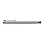 Islander Softy Metallic Gel Pen with Stylus - Silver