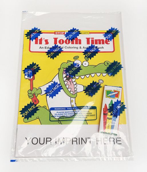 Main Product Image for Coloring And Activity Book Fun Pack - It's Tooth Time