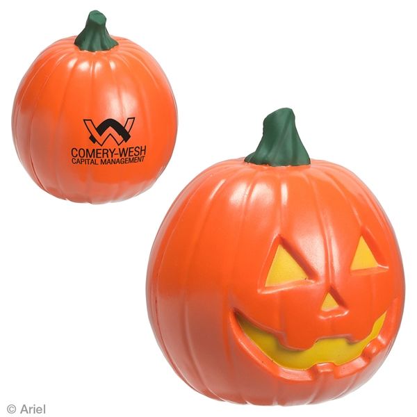 Main Product Image for Custom Jack O Lantern Stress Reliever