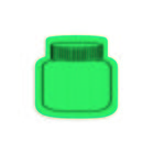 Jar or Bottle Jar Opener - Green 340u