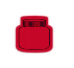 Jar or Bottle Jar Opener - Red 200u