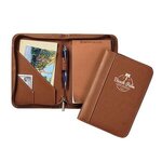 Jeffereson Zippered Jr. Padfolio -  