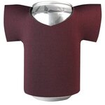 Jersey Scuba Sleeve for Cans - Burgundy