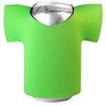 Jersey Scuba Sleeve for Cans - Lime