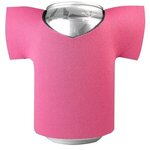Jersey Scuba Sleeve for Cans - Neon Pink