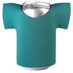 Jersey Scuba Sleeve for Cans - Turquoise