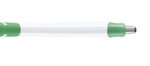 Jester Retractable Ballpoint Pen - White-green