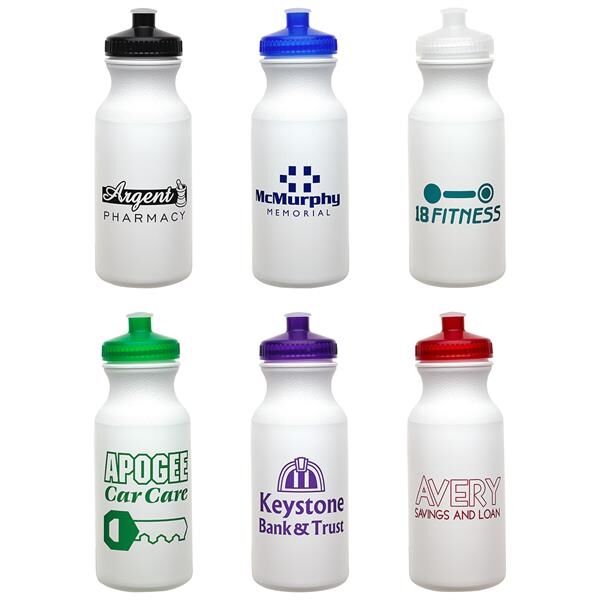 Main Product Image for Printed Jockey 20 Oz Economy Bottle With Push-Pull Lid