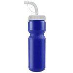 Journey 28 Oz. Bike Bottle w/ Straw Cap - Royal Blue