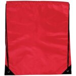 Jumbo Drawstring Backpack - Red
