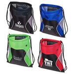 Buy Promotional Imprinted Drawstring Bag Jumbo Globetrotter