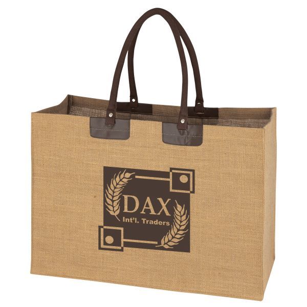 Main Product Image for Imprinted Jumbo Jute Tote Bag