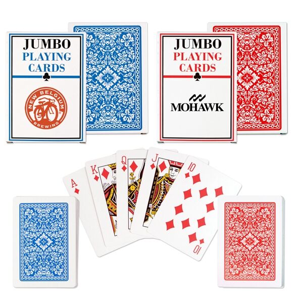 Main Product Image for Jumbo Playing Cards