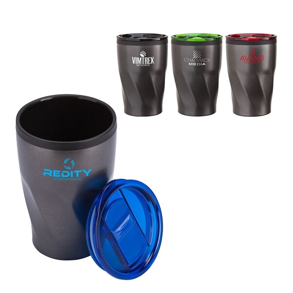 Main Product Image for Kafe 12 Oz Double Wall Pp/Ss Tumbler
