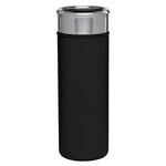 Kauai - 18 oz. Double-Wall Stainless Tumbler - Laser - Black