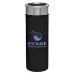 Kauai - 18oz. Double Wall Stainless Tumbler - Full Color - Black