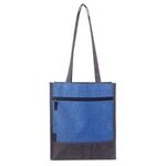 Kerry Pocket Tote - Blue