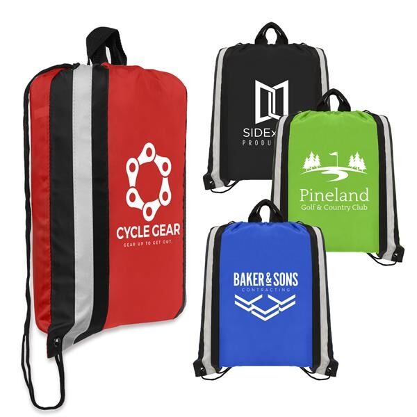 Main Product Image for Custom Printed Klondike Drawstring Backpack