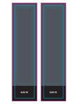 Knee High Tube Socks - Gray