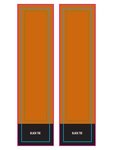 Knee High Tube Socks - Orange