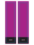 Knee High Tube Socks - Purple