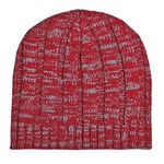 Knit Heathered Beanie Cap -  