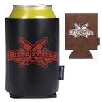 Buy Custom Printed Koozie (R) Leather-Like Can Cooler