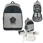 Lakeside Picnic Set Cooler Backpack -  